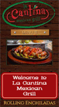 Mobile Screenshot of lacantinamexicangrill.net