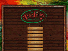 Tablet Screenshot of lacantinamexicangrill.net